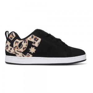 DC Court Graffik Schwarz Leopard | PUBM-50891