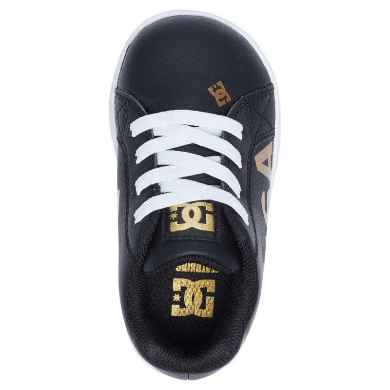 DC Court Graffik Schwarz Gold | TRAJ-74205