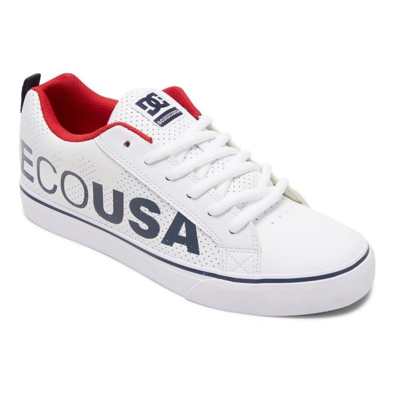 DC Court Vulc Weiß Navy | IFAC-38912