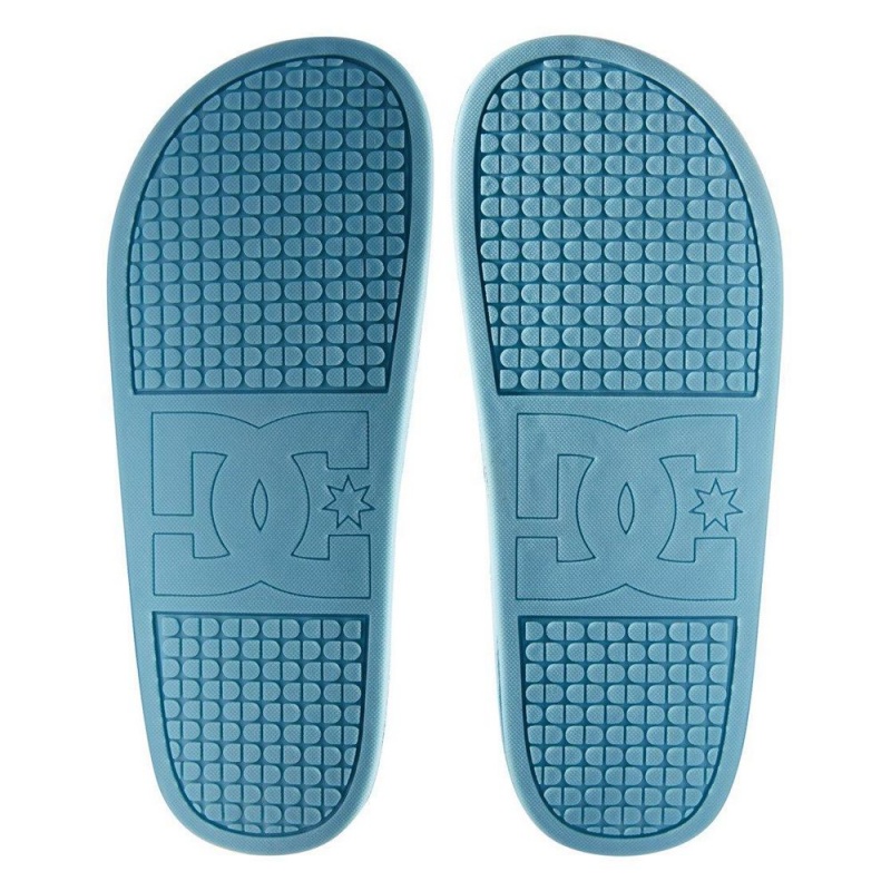 DC Slides Blau Weiß | SPUK-95781